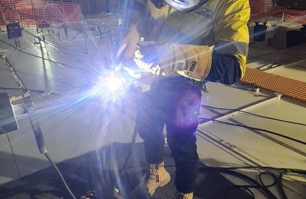 Welder on Site