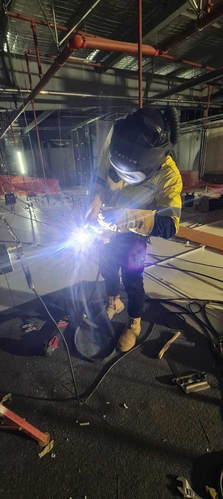 Welder on Site