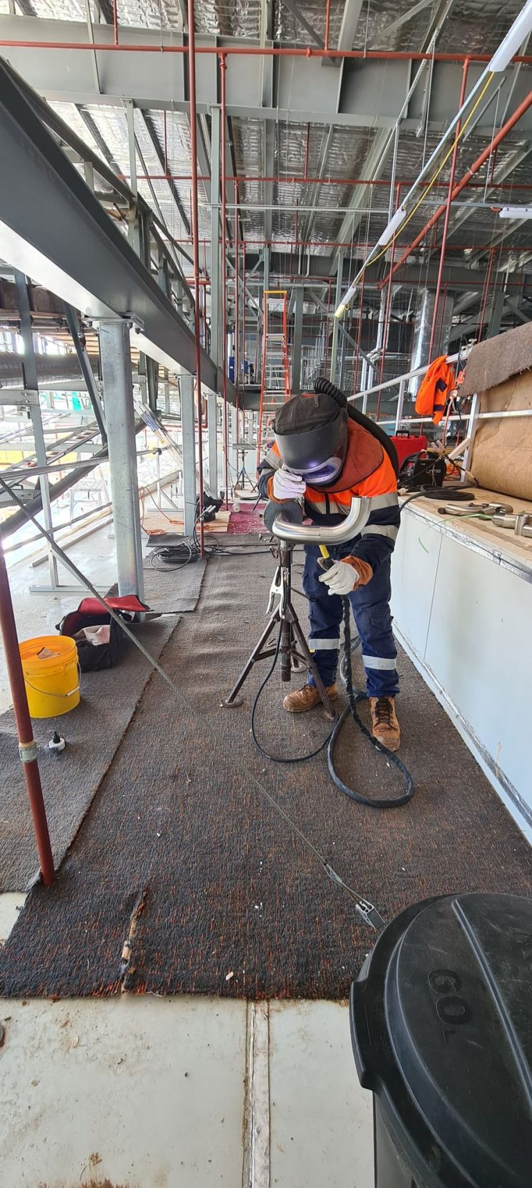 Welder on Site