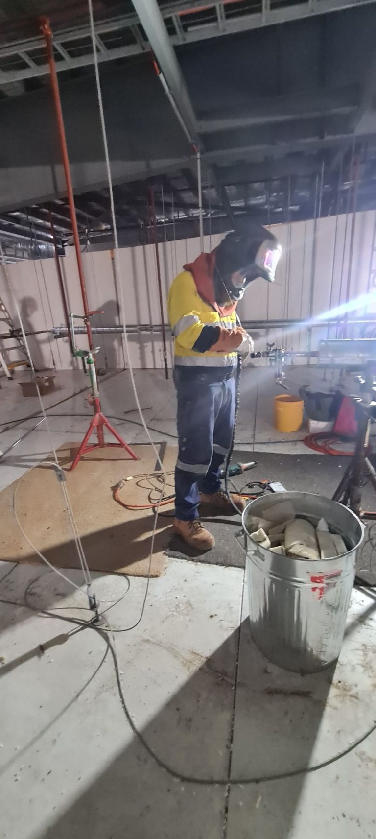 Welder on Site